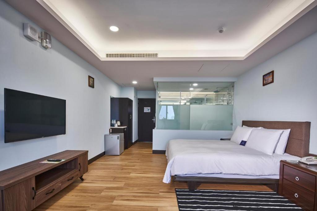 Menippe Hotel Kaohsiung Rum bild